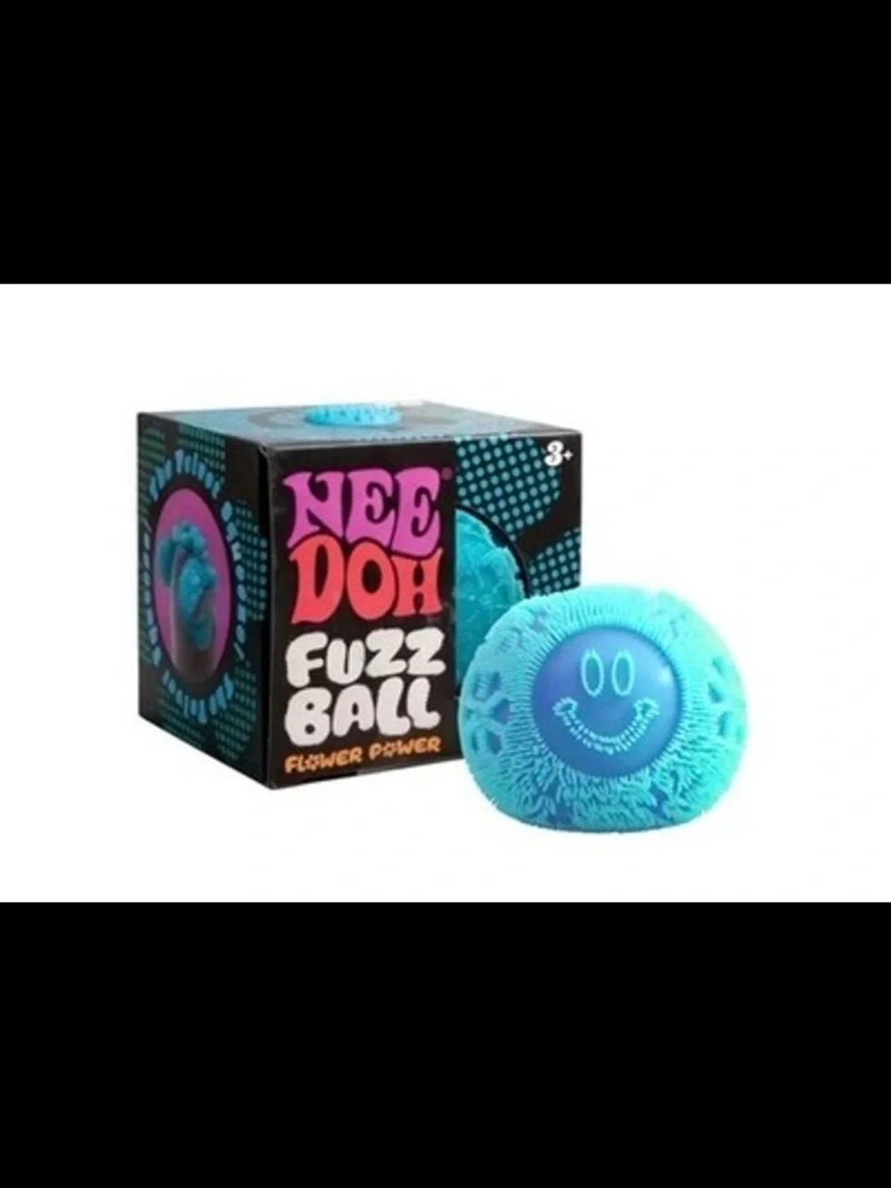 Needoh Fuzz Ball Blue